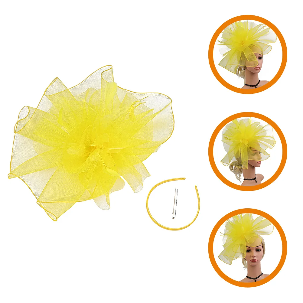 

Mesh Veil Wedding Bridal Fascinator Hair Clip Occasion Hats for Weddings Fascinators Women Tea Party Accessories