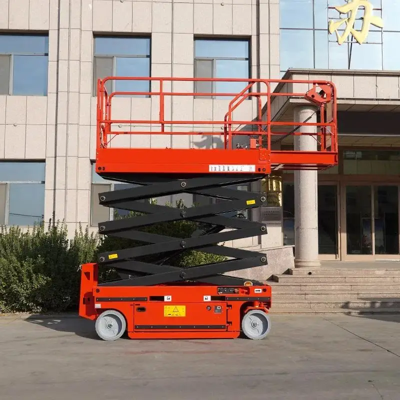 Sell Small Goods Lift Platform Heavy Duty and Big Platform Off Road Scissor Lift