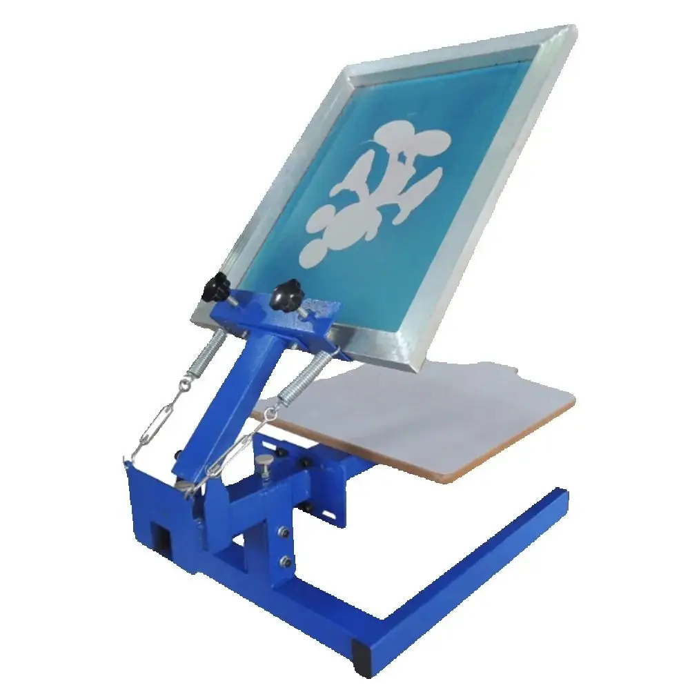

Brandnew 1 Color 1 Station Silk Screen Printing Machine 1-1 Press DIY T-Shirt Printing