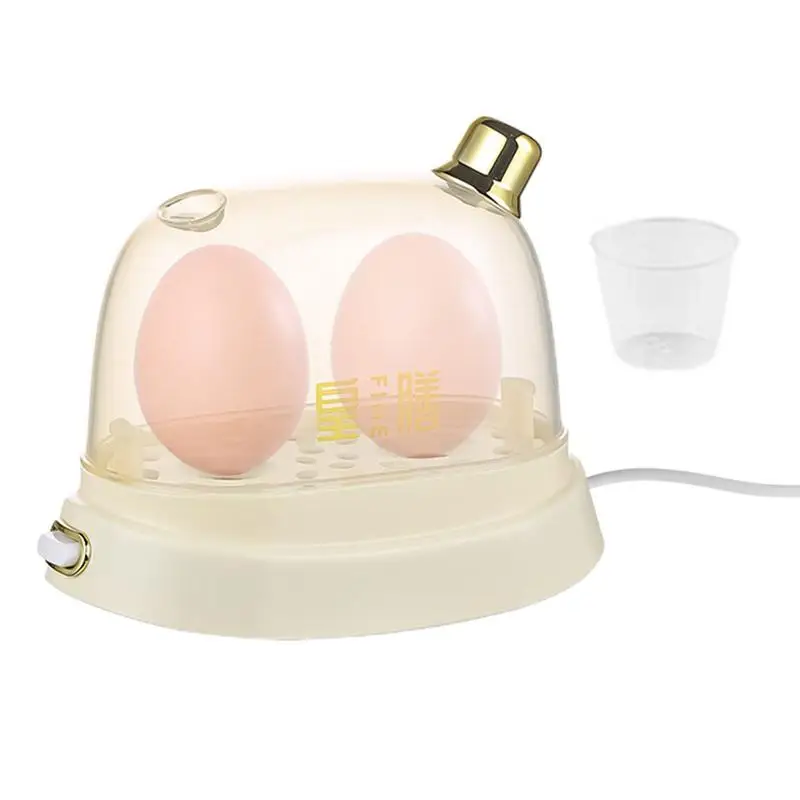 

Boiled Egg Cooker 220V 120W Mini Egg Cooker Multifunctional Kitchen Accessory Quick Heating Portable Household Egg Boiler For