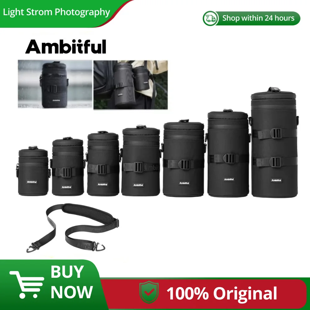 

Ambitful Side Magic Lens Bag Thickened Double Cover for Canon Sony Fuji Nikon