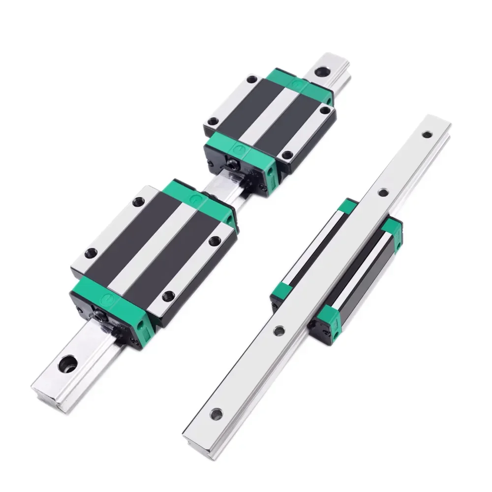 MHCNC 1/2/4 PCS HGH20/25HA HGW20/25HC Linear Extended Slider for HGR15/20/25 Rail CNC Milling Machine Automation DIY Parts