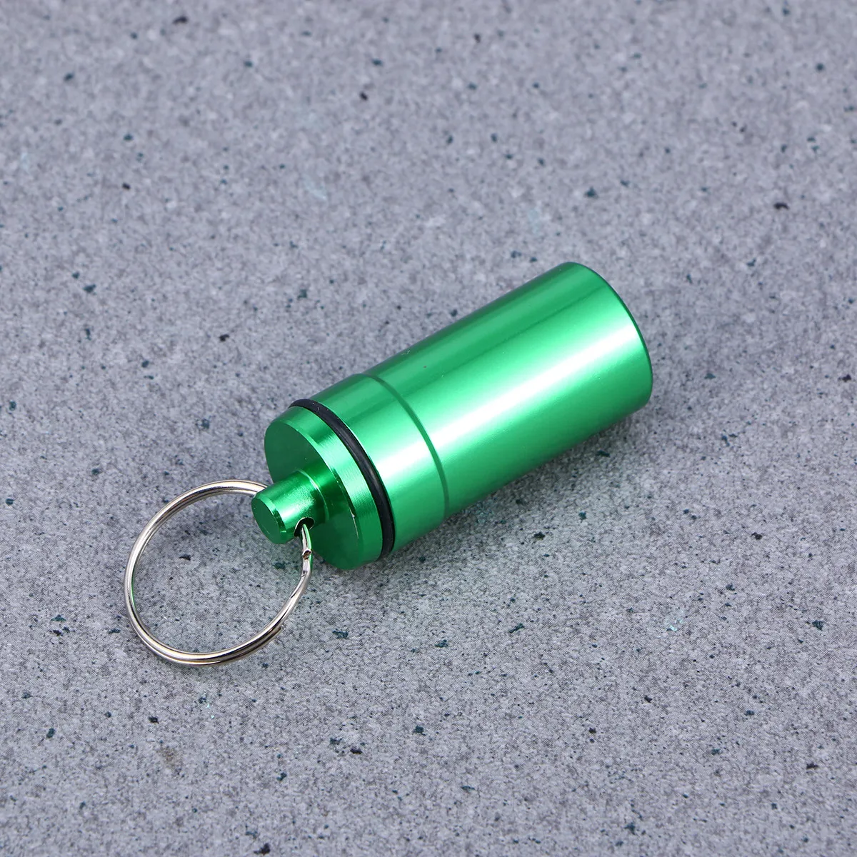 

Waterproof Aluminium Alloy Pill Box Small Lightweight Medicine Container for Outdoor Travel Hiking Camping Fishing Boating Daily