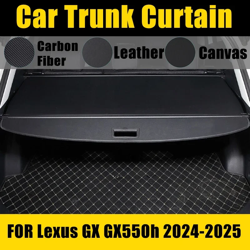 

Car Trunk Curtain For Lexus GX 550 GX550h 2024-2025 J250 Rear Luggage Security Cargo Retractable Space Anti-peeping Accessories