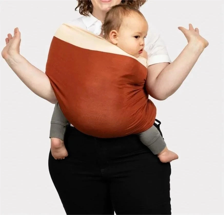 0-36 Months Baby Wrap Carrier Newborn to Toddler Stretchy Cotton Travel Baby Wrap Carrier Baby Sling