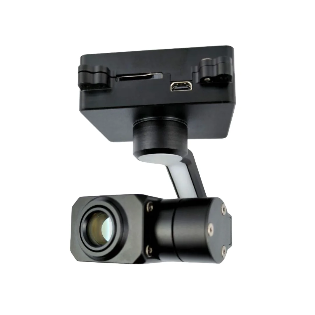 KHP415 4K Visible Light 3-axis Gimbal Camera 9x Digital Zoom and RC Channel Control Mini Camera For VTOL/