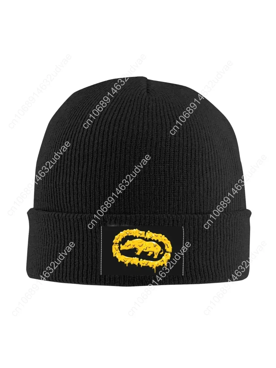 

Ecko_Unltd Melted Bright Graphic Knitted Beanie Hat Beanies Cap Cool Vintage High Quality