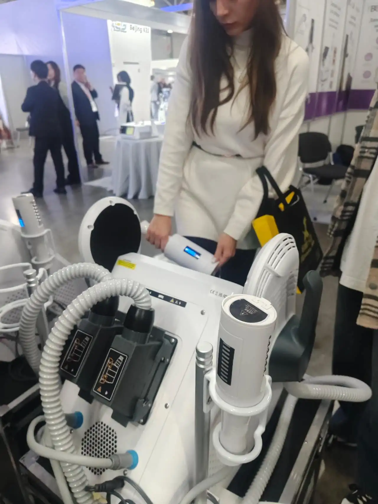 

EMS Endosfere Body Shaper Magnetic Muscle Shaping Effective Muscle Building and Fat Reducing Roller Design Shapes Firm Skin MYO