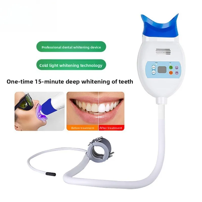Whitening cold light LED portable, oral tooth  to remove yellow and smoke stains tooth whitening