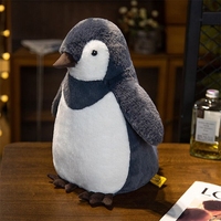 25-50CM Cute Super Cute Little Penguin Plush Toy Bed Sleeping Sofa Pillow Antarctic Animal Decoration Child Birthday Gift