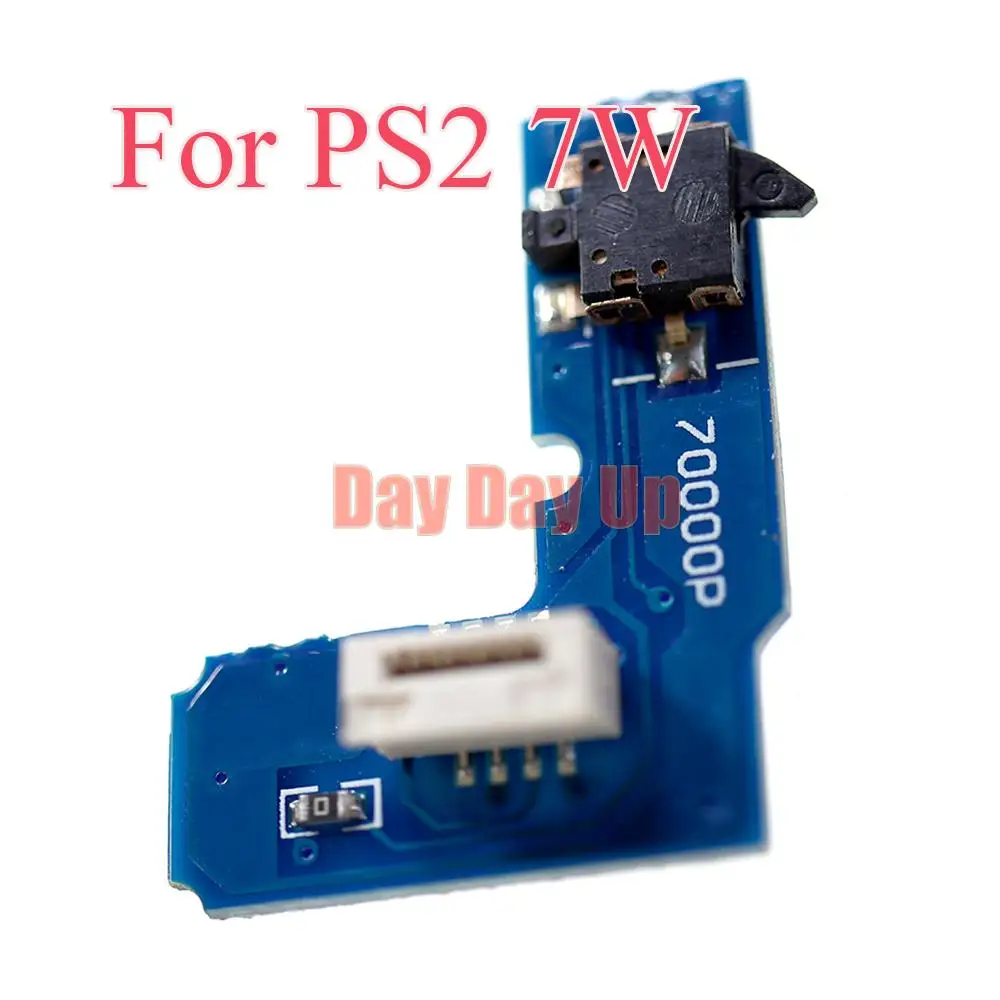 1 قطعة تشغيل/إيقاف الطاقة إعادة تعيين التبديل لوحة دوائر كهربائية 9 واط 9000x90000 ل PS2 Playstation2 سليم 7 واط 70000 استبدال إصلاح أجزاء