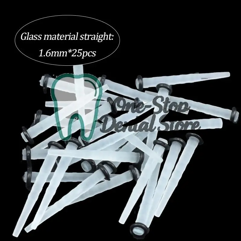 عمود ألياف الأسنان متعدد الحجم مع مجموعة أدوات مثقاب مستقيمة من ألياف الكوارتز الزجاجية الراتنج لاستعادة أسنان قناة الجذر