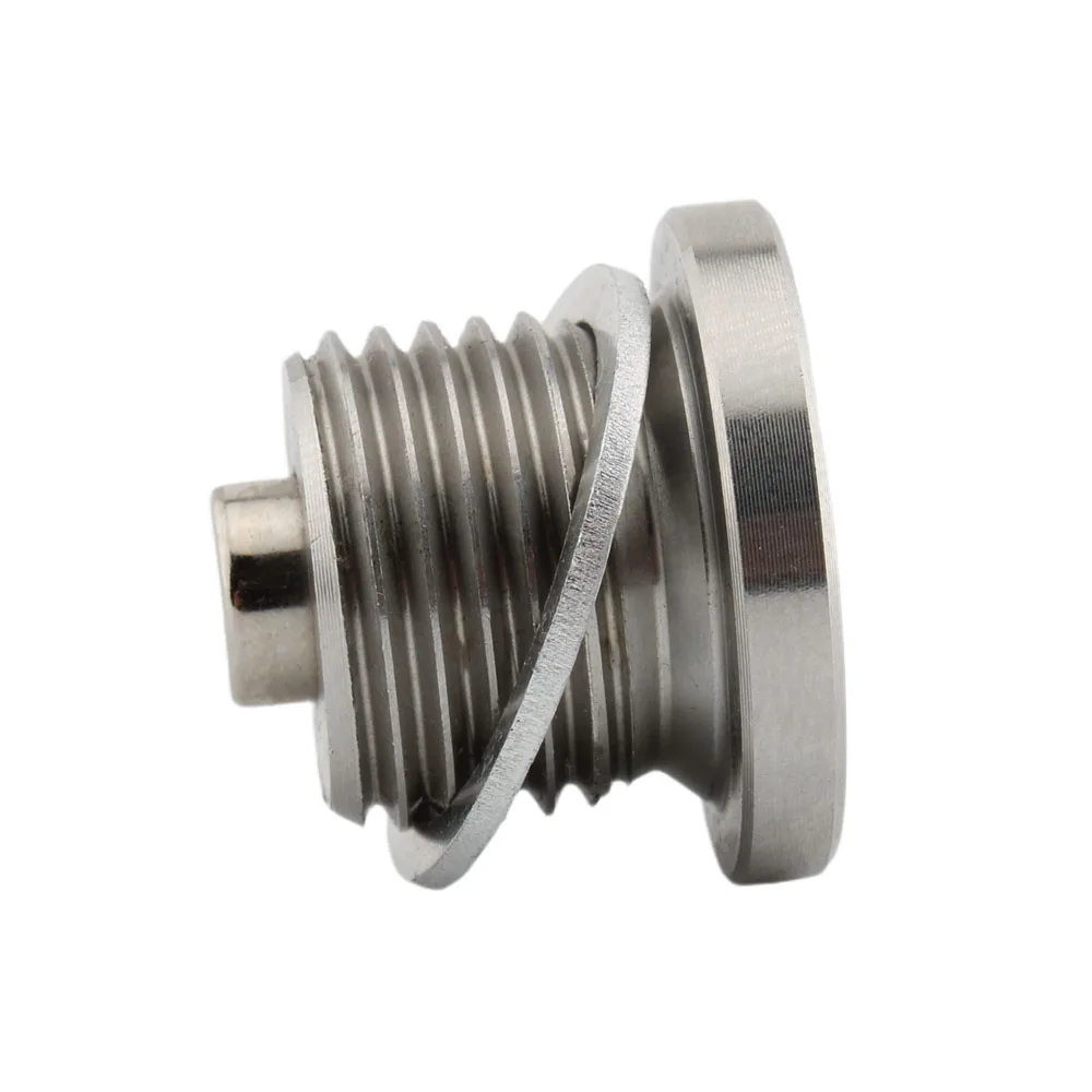 Magnetische Ölablassschraube aus Edelstahl, M16 x 1,50, 10 mm, für HUSQVARNA 250 400 450 449 510 511 530 675 800 SM R RR TE TC – Detail 5