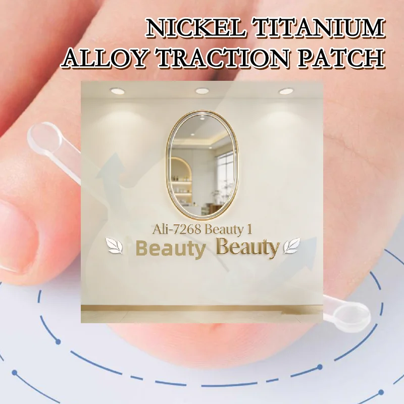 Strumento per la correzione dell'unghia del piede incarnita Trattamento delle unghie dei piedi incarnite Adesivo patch elastico Raddrizzamento Clip Brace Strumento per pedicure