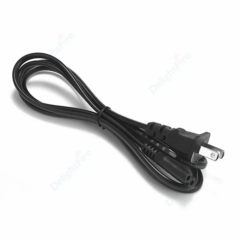 US Japan CN Kabel zasilający AC 2pin 1.4m IEC C7 Przedłużacz zasilający do odtwarzacza CD Sony PSP 4 3 Przenośne radio Laptop XBOX One S