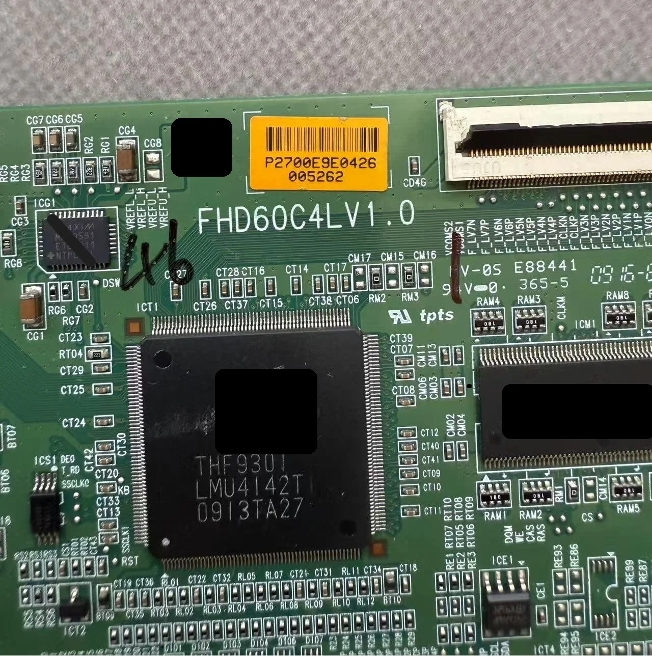   PLACA T-CON DE 46 POLEGADAS e 52 POLEGADAS FHD60C4LV1.0