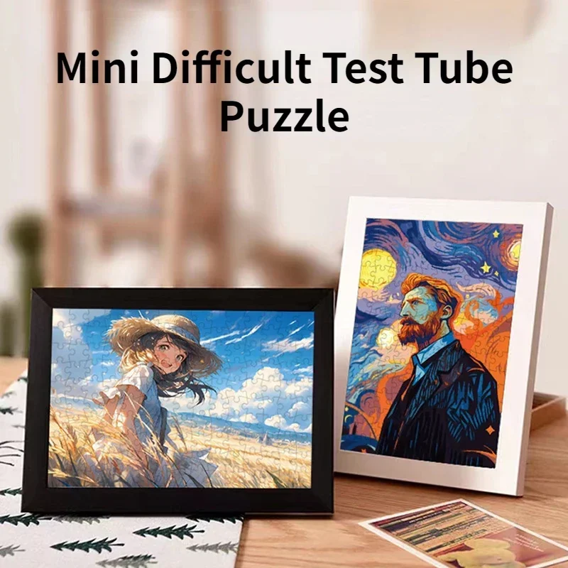 150 Elementów Mini Probówki Kwiaty Jesień Kreskówki Trudne Puzzle dla Dorosłych Zabawki Antystresowe Gra Rodzinna Zabawki Edukacyjne