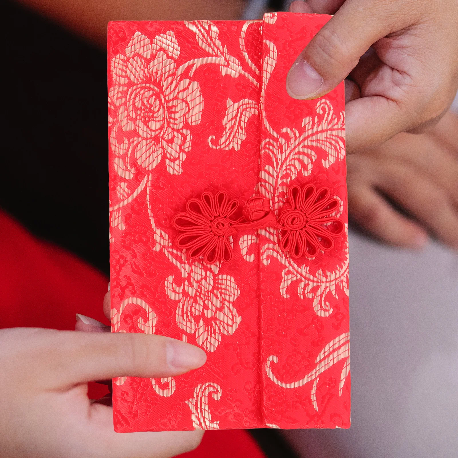 

3Pcs Red Envelope Chinese Style Cloth Money Pocket Wedding Money Packet Wedding Decor Red Packet Hong Bao Chinese Hong Bao