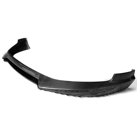 Carbon Fiber Front Bumper Lip Chin Spoiler For 2014-2016 Volkswagen Golf 7 MK7 GTI