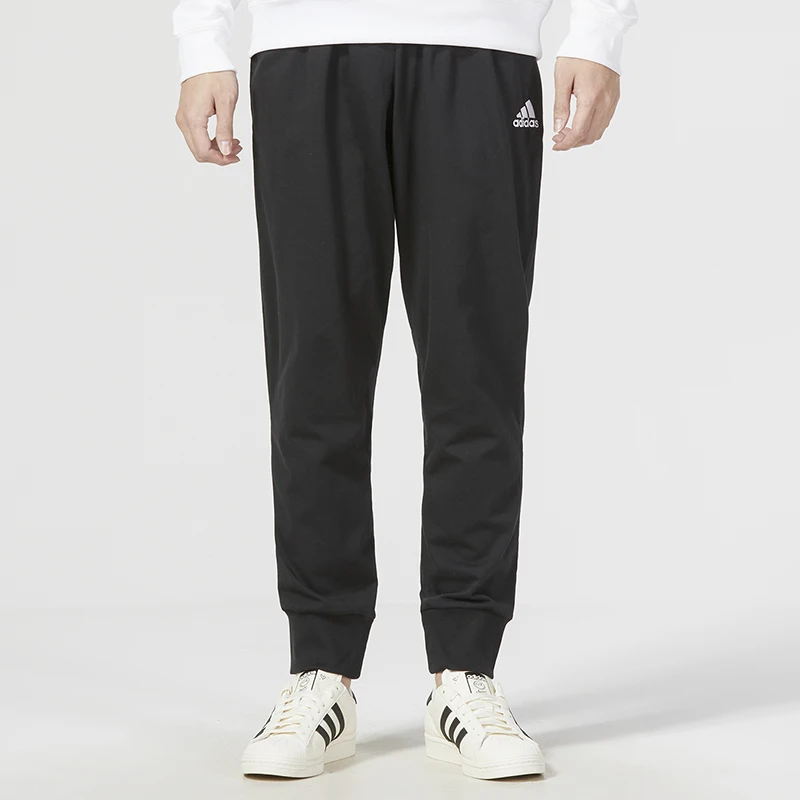 

Мужские простые повседневные удобные брюки Adidas для активного отдыха, брюки для бега, спортивные брюки, длинные брюки Ic9417