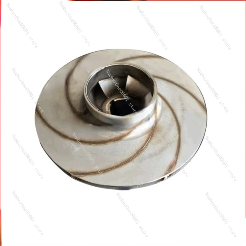 1PC Stainless Steel Pump Impeller Centrifugal Pump Impeller Vanes for ISG Pipeline  Water Pump Welded Impeller Replacement