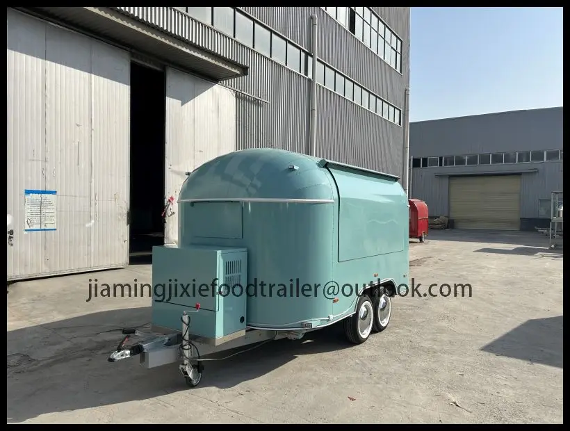 

Mobile Hotdog Cart Trailer Mobile Snack Pizza Fast Food Truck Fully Equipped Mobile Mobile Food Trailer for Sale