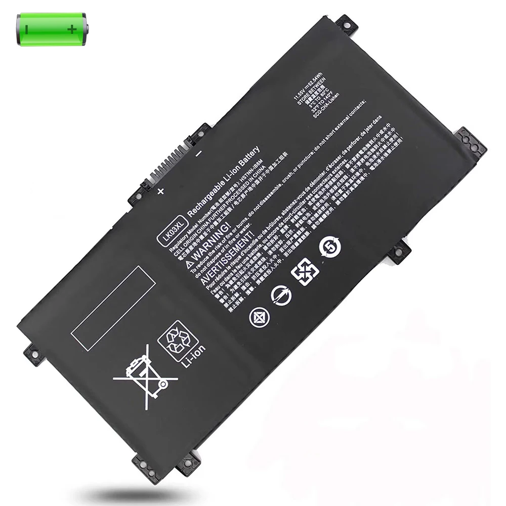 LK03XL L09281-855 916814-855 Battery for HP Envy X360 Convertible 15m-cn0xxx cn0011dx cn0012dx bp1xx bq021dx 17m-ae0xx ae111dx b