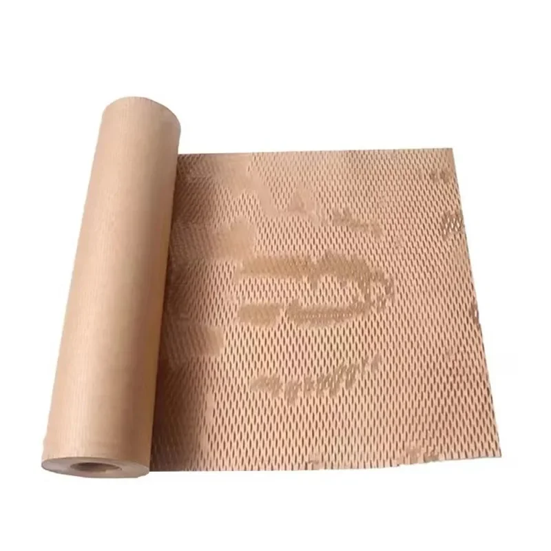 Honeycomb Packing Paper Sheets for Moving Sustainable Alternative to Bubble Cushioning Wrap for Shipping Box Protective Roll