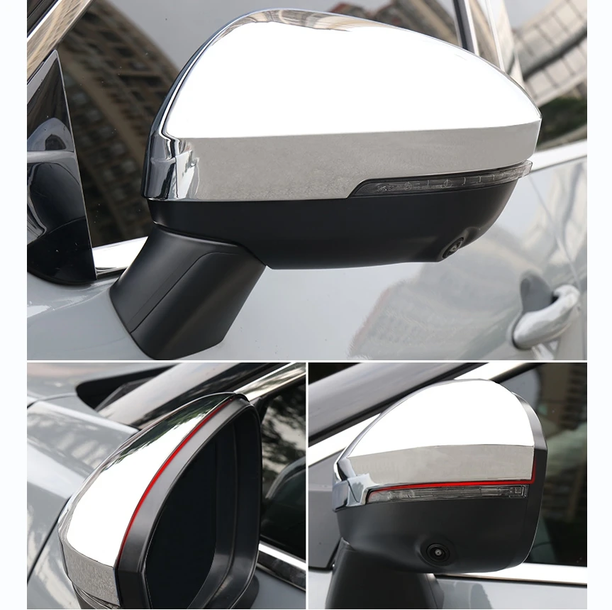 

Rearview Mirror Caps ProtectiveTurning Mirror Exterior Accessories For Nissan X-Trail X Trail / Rogue T33 Qashqai J12 2022 2023