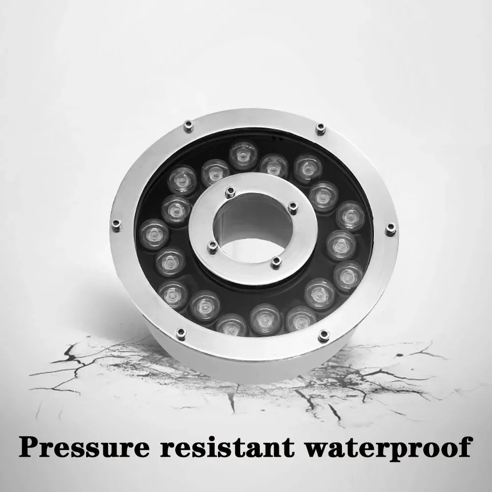 AC12V 24V 3W 6W 9W 12W 15W 18W Ip68 Pool Licht RGB Schwimmbad Lampe Unterwasser Licht Teich Beleuchtung Garten Im Freien Nacht Lampe