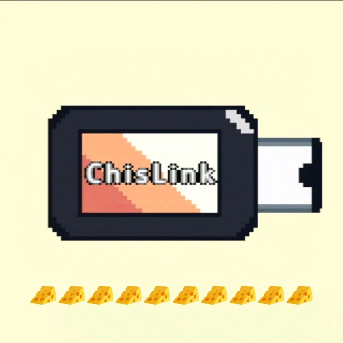 خرطوشة نقل لاسلكية GBA ChisLink - توفر احتياطية، محاكي FC، موقد ROM لـ Game Boy Advance