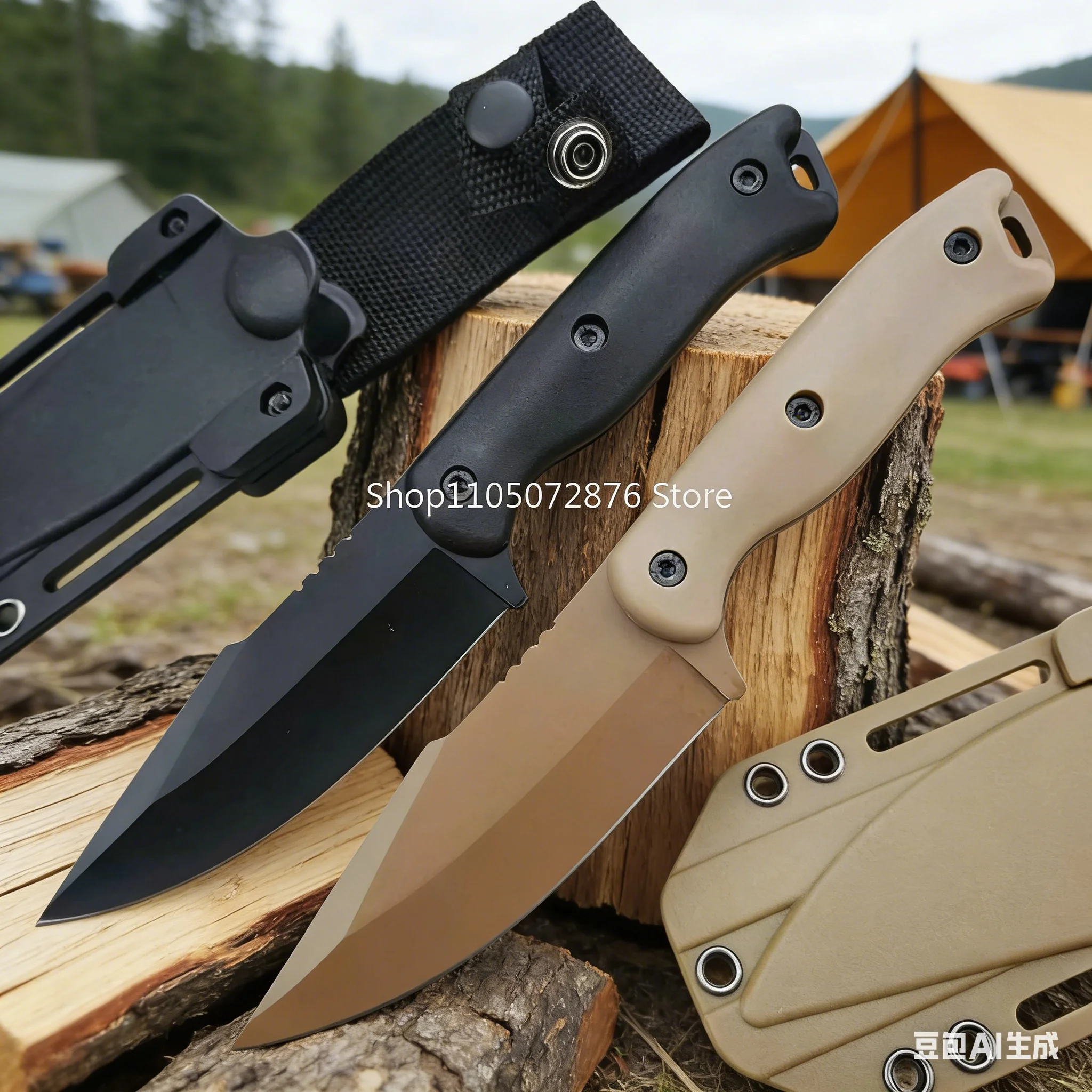 

Нож для выживания BK-18 Bushcrafter: высокопрочный, с рукоятью из нейлона и стекловолокна, для кемпинга и активного отдыха, EDC карманный нож