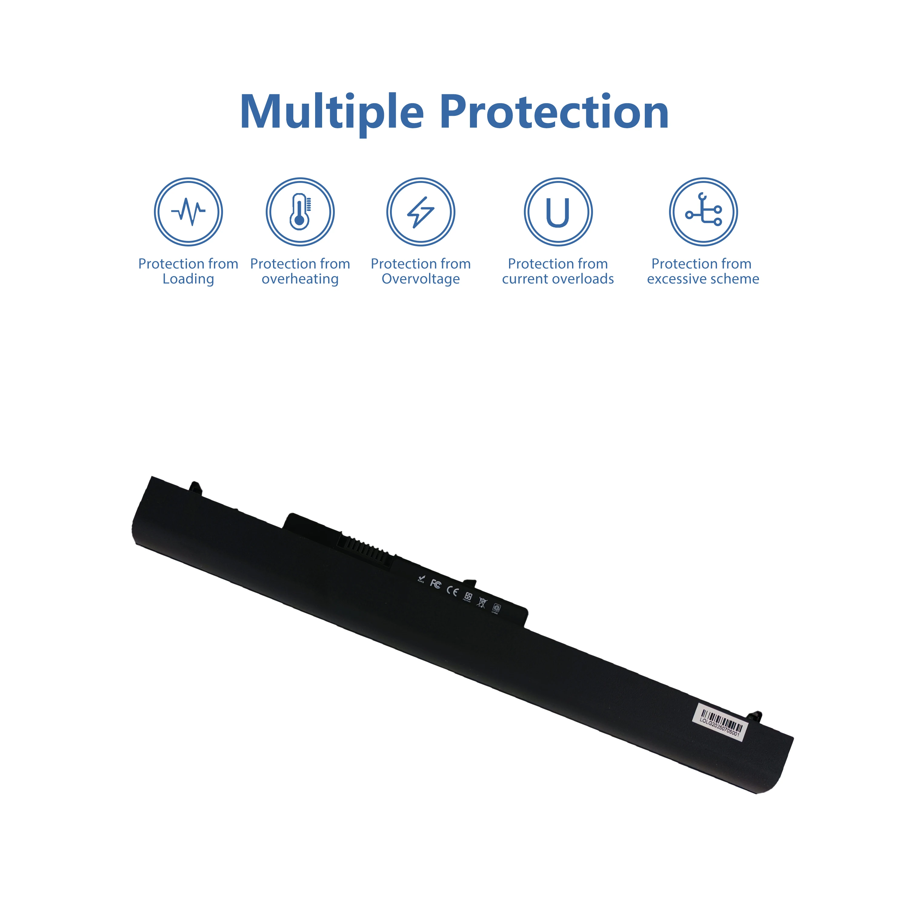 2600mAh OA04 Laptop Battery for HP 240 245 250 G2 G3 HSTNN-PB5S HSTNN-IB5S HSTDX 15-G020DX 15-R137WM 15-D035DX 250 G3 15-D020DX