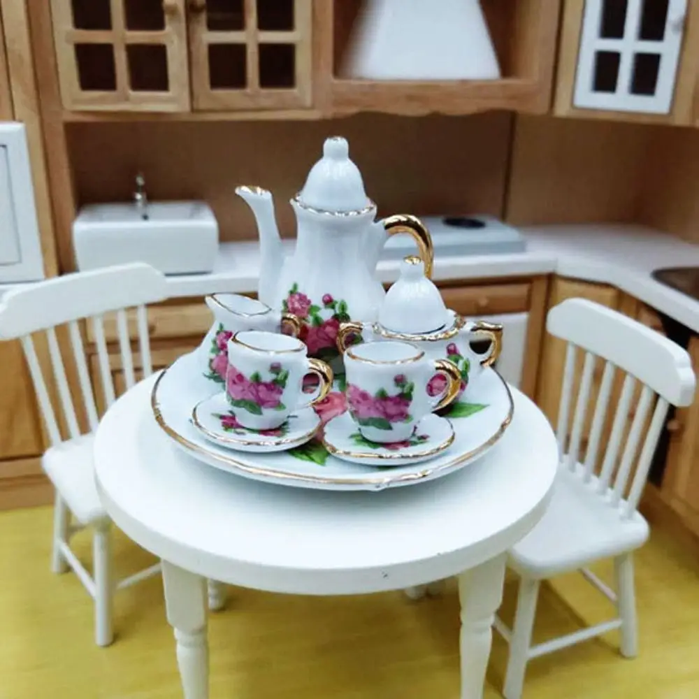 High Quality Mini House Accessories Ceramic 9 Styles Pocket Tea Set China Tea Cup for 1/6 BJD /for 1.5
