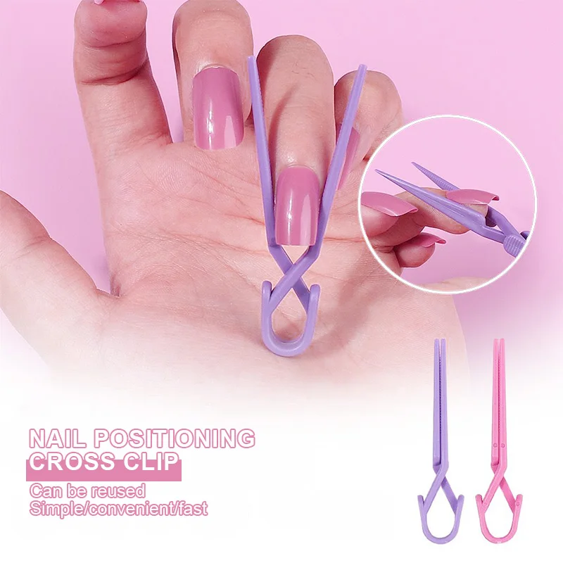 40/80/240Pcs Professional Manicure Clip Anti Overflow Glue Mixed Color Nail Polish Guard Set Gel Art Leakage Prevention Tools