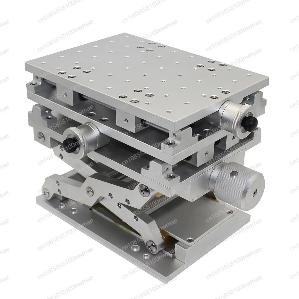 Portable 3D Workbench Laser Marking Engraving Machine 3 Axis Moving Table 210x150x150mm Optical Experiment XYZ AXIS Table Y