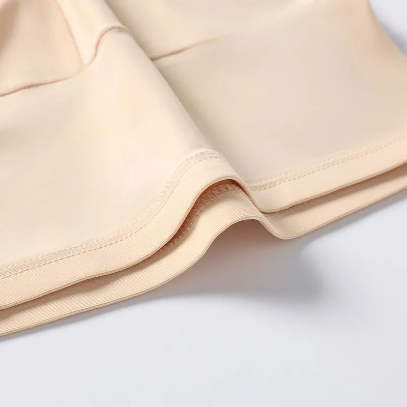 المرأة الصيف عالية الخصر الحرير الجليد حجم كبير Se السراويل Sl المحملة ربع طول طماق تنفس التخسيس بنطلون #3