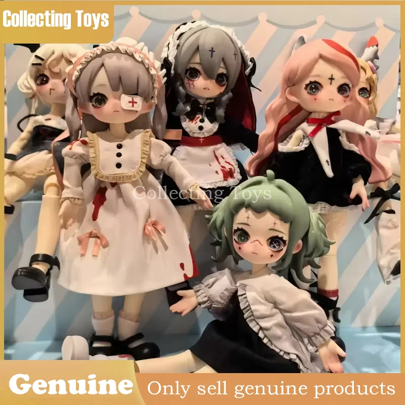 

Genuine Nyssa Bizarre Nightmare Series Bjd Blind Box Action Figure Collectible Doll Gift Collectors Mystery Box Kawaii Kids Toys