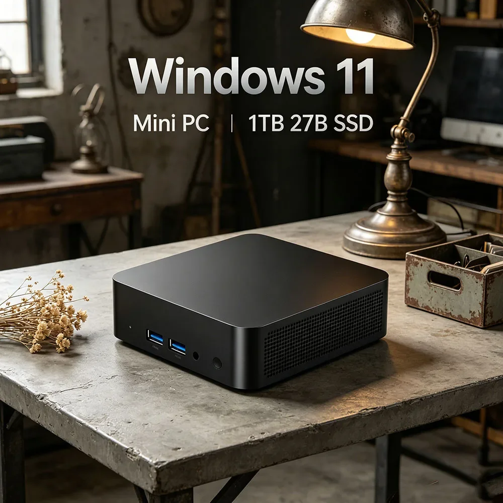 Peak Core i9 8950HK Mini PC Windows 11 Pro 32GB RAM 1TB/2TB SSD WiFi6 BT5.2 4K HD Study Gaming Office Computer 3 Years Warranty