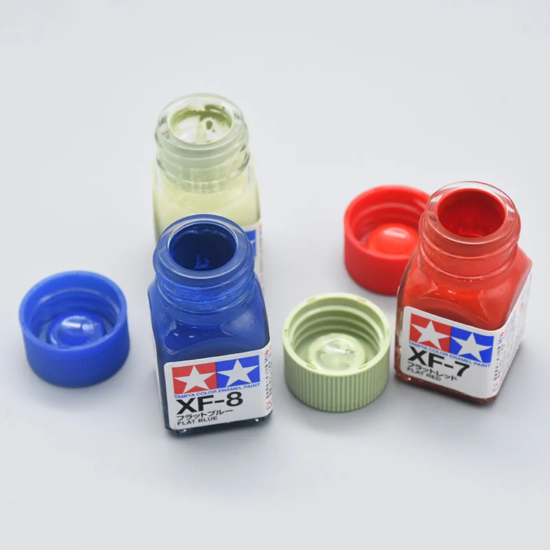 10ml Tamiya XF25-XF66 Enamel Paint Flat Draw Pigment DIY Doll Military Tank Ship Plane Soldier Model Coloring Building Tool