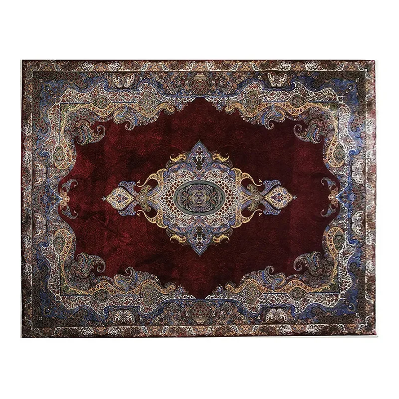 

Handmade carpet, large area carpet in the living room, light luxury coffee table floor mat, full bedroom