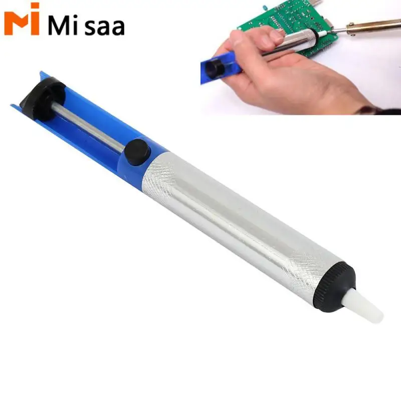 Tin Absorber Tin Gun Aluminum Metal Desoldering Pump Suction Tin Gun Electric Vacuum Soldering Iron Suit Tool Hand Welding Tools