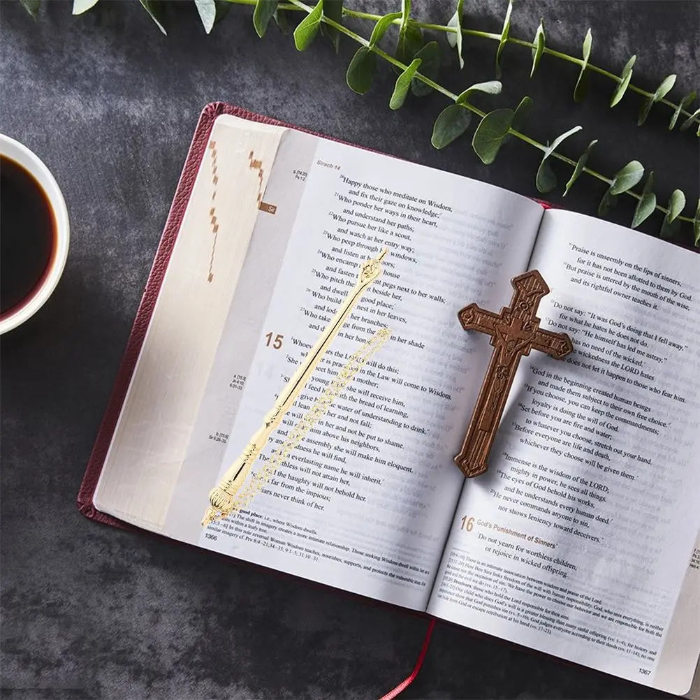 2pcs Reading Pointer Tool Metal Finger Jewish Bookmarks for Bible Reading Precise Positioning Reliable Portable