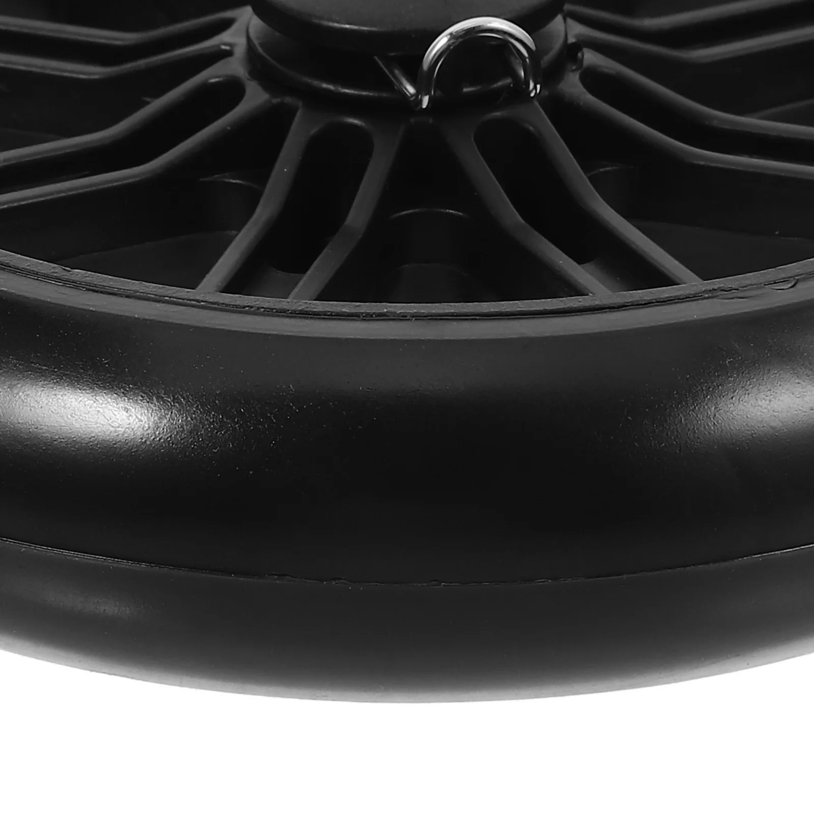 Chariot de courses pliant avec roues de remplacement, chariot d\'épicerie en plastique, 2 pièces