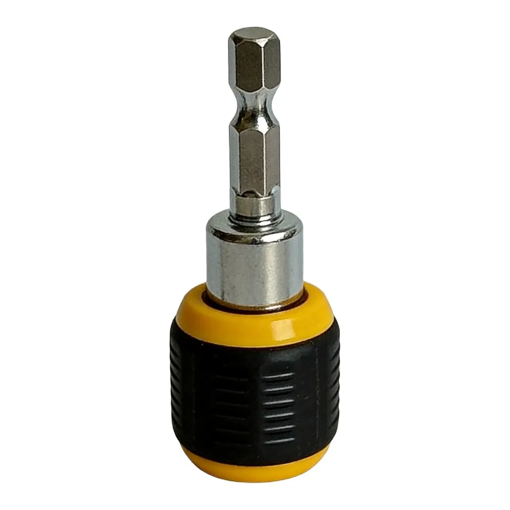 for Quick Release Magnetic Drill Bit Converter for 6.35mm Hex Shafts Supporting Cordless and Corded Power Drill Systems