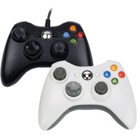 USB Wired Game Controller Supports for Xbox 360 Console Joypad for Win 7/8/10 PC Joystick Controle Mando Gamepad for Xbox 360