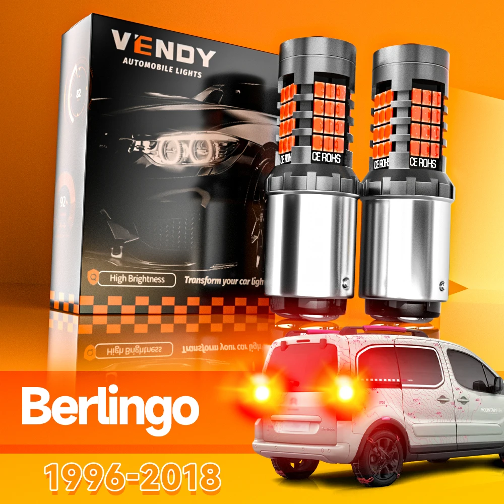 

2pcs For Citroen Berlingo 1996-2018 LED Brake Light 2007 2008 2009 2010 2011 2012 2013 2014 2015 2016 2017 Canbus Accessories