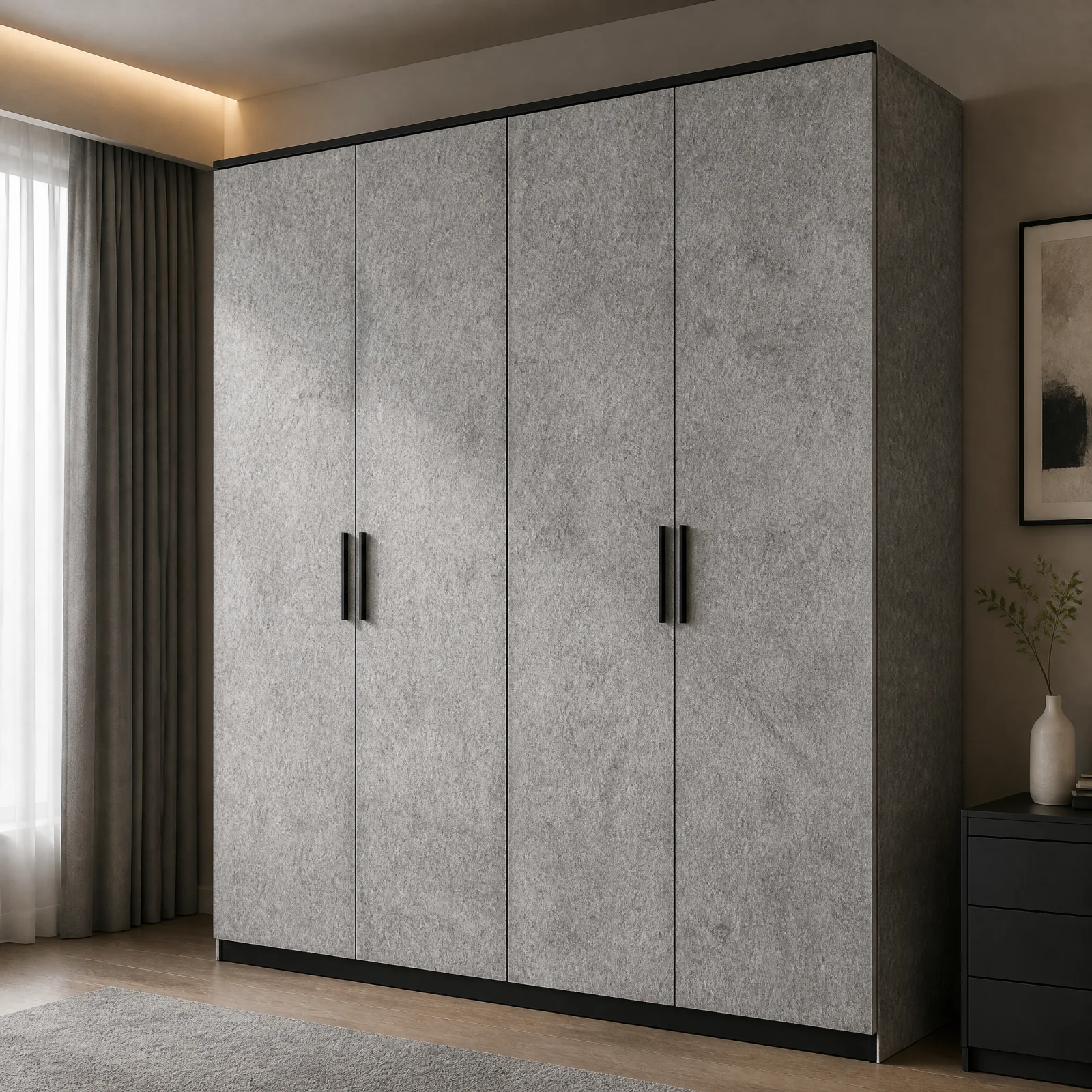40cm Grey Industrial Cement Wallpaper Self Adhesive PVC Vinyl Waterproof Wall Stickers for Clothing Store Living Room Home Decor