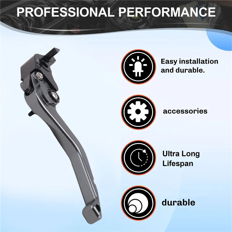 

X39A-Motorcycle Motorbike Brakes Clutch Levers Adjustable Bull Horn For Yamaha Yzf R1 R6 Yzfr1 Yzfr6 Yzf-R6 1999-2004