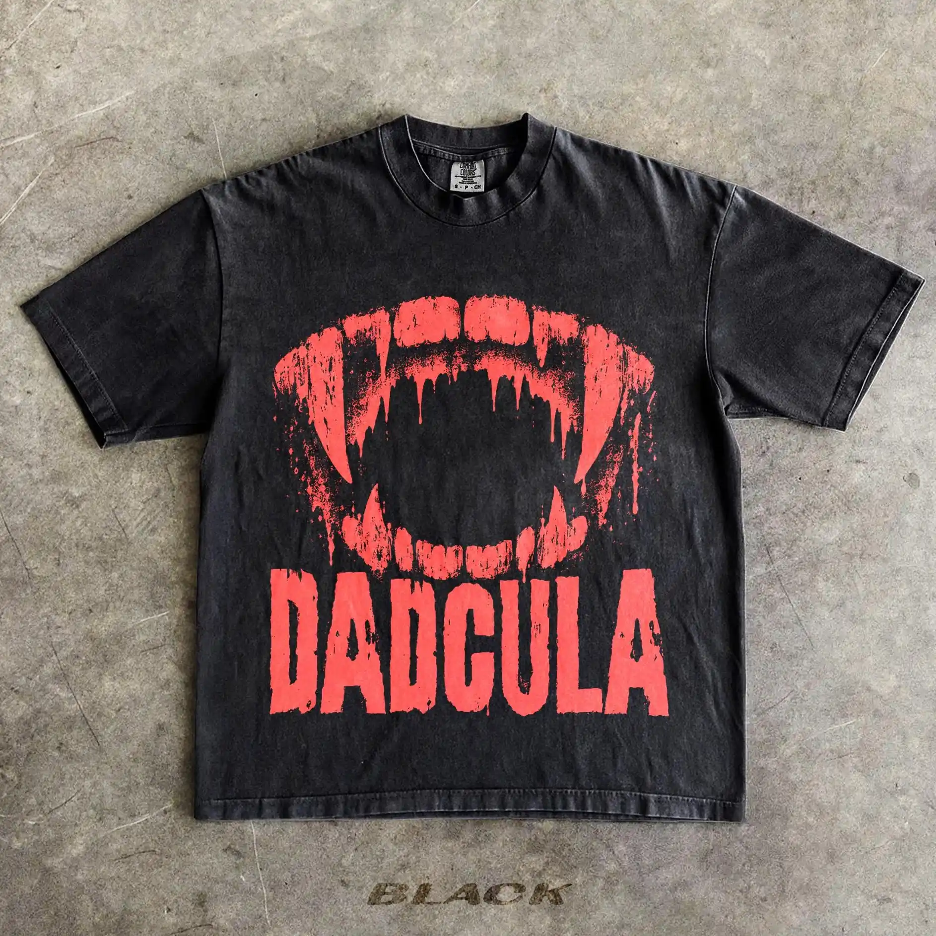Vintage Vampires Shirt for Men, Dadcula Retro Halloween Tee, Horror Graphic Shirt for Dad Gift